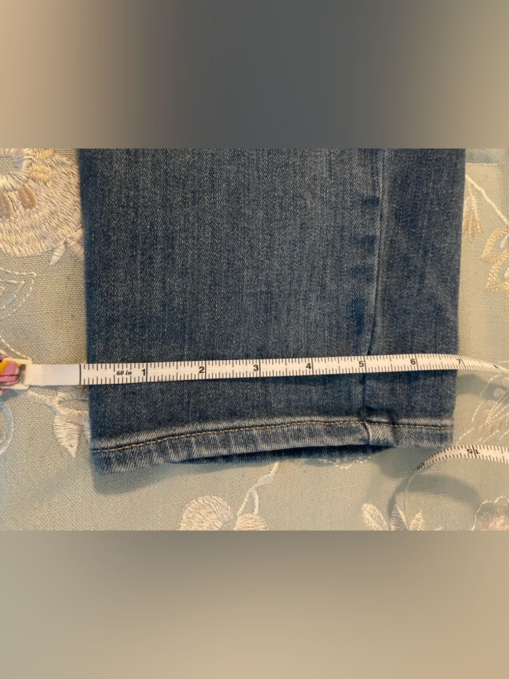 NYDJ Sheri Slim Jeans in blue denim - Picture 5 of 12